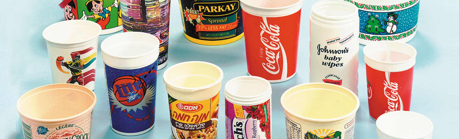 Printed caps and closures by Desco Machine Company