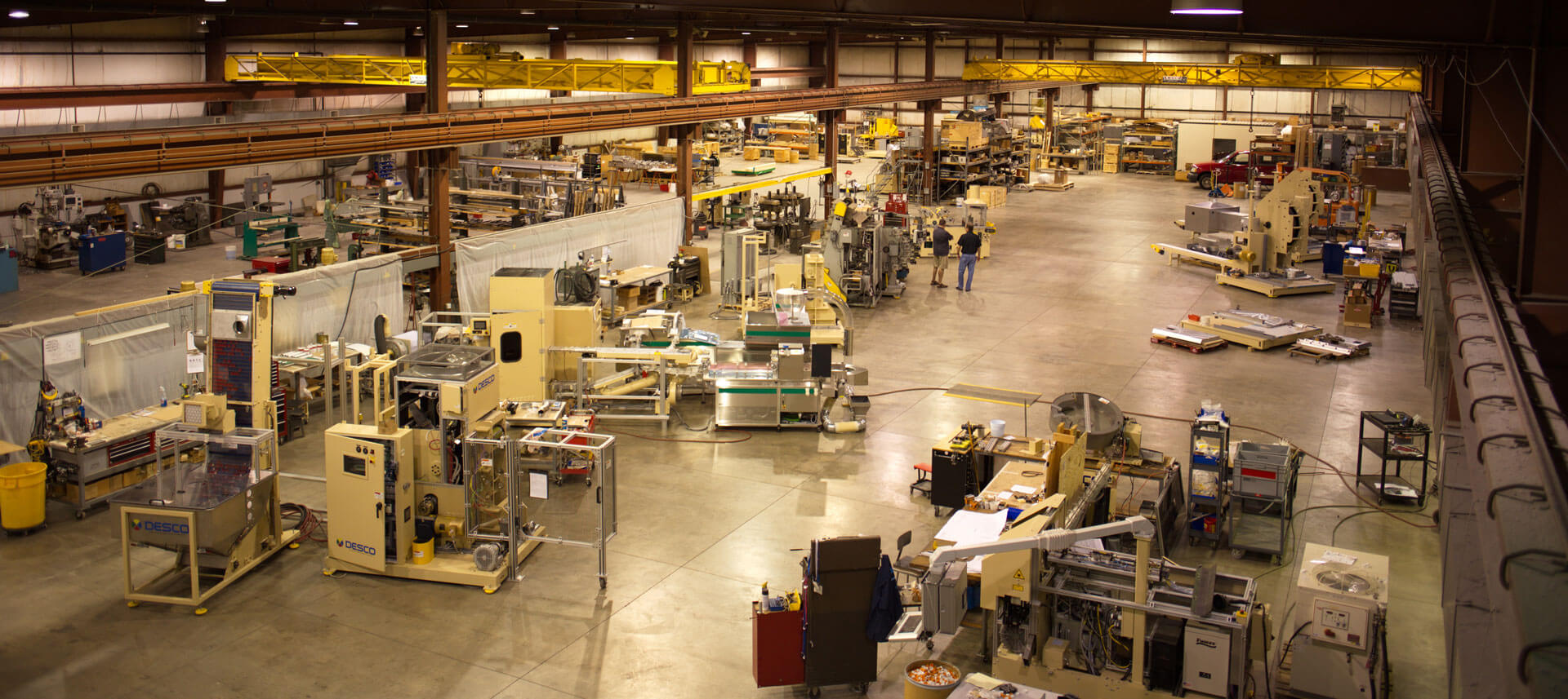 Factory floor at Desco Machine Company